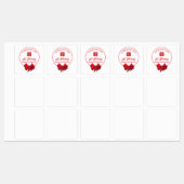 Niet openen tot Kerst sticker (Vel)