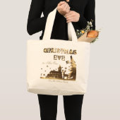 Niet openen tot kerstcadeautas grote tote bag (Voorkant (product))