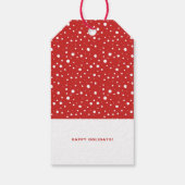 Niet openen tot kerstfeestdag cadeaulabel (Achterkant)