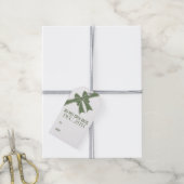 Niet Openen tot Kerstman Cadeaulabel (Met Touw)