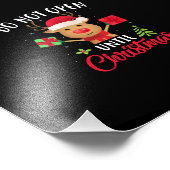 Niet openen tot Kerstmis Foto Afdruk (Hoek)