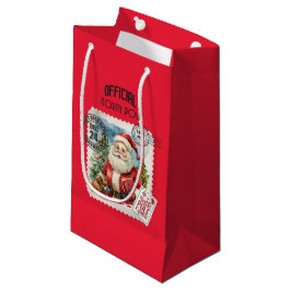 Niet openen tot Kerstmis kleine geschenkzak Klein Cadeauzakje