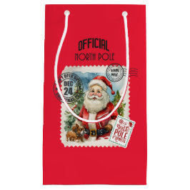 Niet openen tot Kerstmis kleine geschenkzak Klein Cadeauzakje