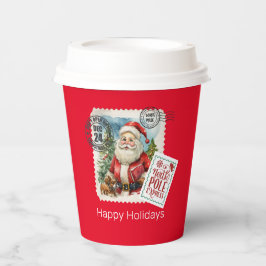 Niet openen tot Kerstmis Papieren Bekers