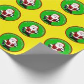 Niet openen tot kerstpapier cadeaupapier (Hoek)