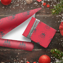 Niet openen tot - Red Personalized Christmas