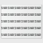 Niet opgesloten, gewoon perfect cadeaupapier (Vlak)