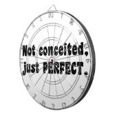 Niet opgesloten, gewoon perfect dartbord (Voorkant Rechts)