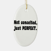 Niet opgesloten, gewoon perfect keramisch ornament (Rechts)