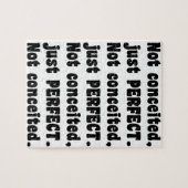 Niet opgesloten, gewoon perfect legpuzzel (Horizontaal)