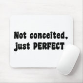 Niet opgesloten, gewoon perfect muismat (Met muis)