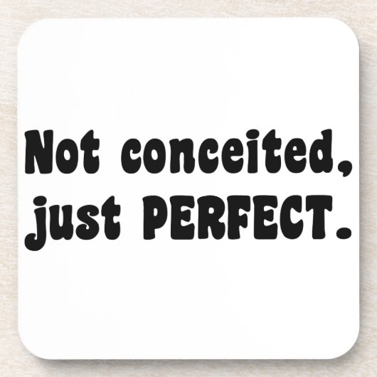 Niet opgesloten, gewoon perfect onderzetter (Voorkant)