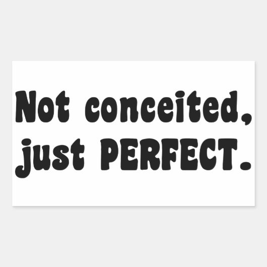 Niet opgesloten, gewoon perfect rechthoekige sticker (Voorkant)