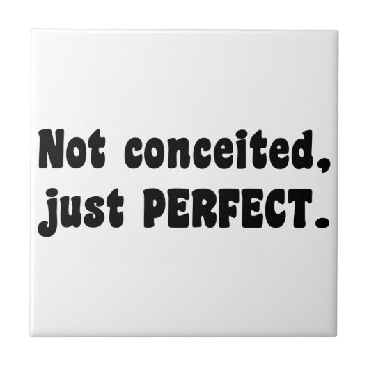 Niet opgesloten, gewoon perfect tegeltje (Voorkant)