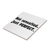 Niet opgesloten, gewoon perfect tegeltje (Zijkant)