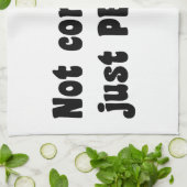 Niet opgesloten, gewoon perfect theedoek (Gevouwen)