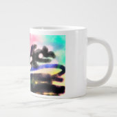 Niet opgeven grote koffiekop (Rechts)