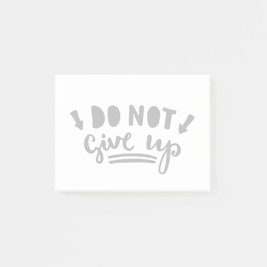 Niet opgeven post-it® notes (Voorkant)