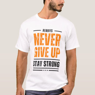 Niet opgeven t-shirt