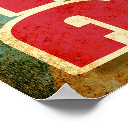 Niet opgroeien is een val grappige typografie poster (Hoek)