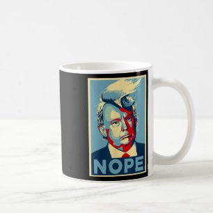 Niet opnieuw stemmen 2024 Anti Trump Anti Biden Koffiemok