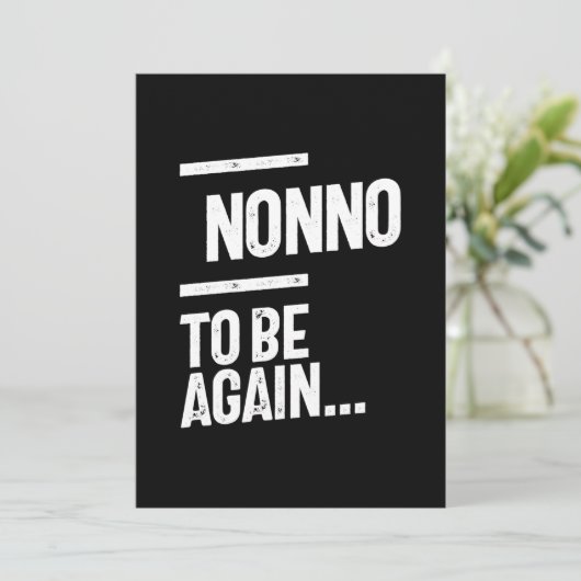 Niet opnieuw te zijn | Grootvader Gift Kaart (Staand voorkant)