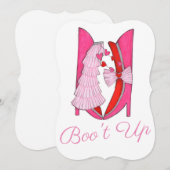 Niet opstaan op Vay Feestdagenkaart (Voorkant / Achterkant)