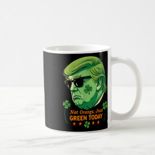 Niet Oranje, gewoon groen - St. Patrick's Day Trum Koffiemok
