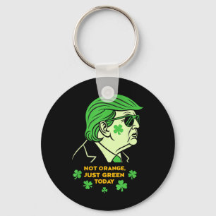 Niet oranje, gewoon Iers vandaag – St. Patrick's D Sleutelhanger