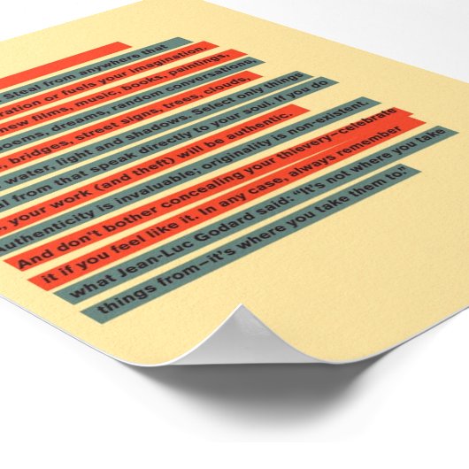 Niet origineel poster (Hoek)