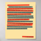 Niet origineel poster (Voorkant)