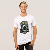 Niet oud alleen  – Classic Car Retro T-shirt f (Voorkant volledig)