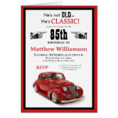 Niet oud, Classic  Rood Coupe 85e Verjaardag (Voorkant)