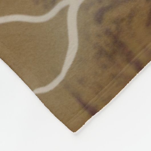 Niet oud fleece deken (Hoek)