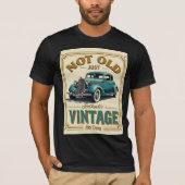 Niet oud, maar  – Authentic Classic Car Shirt (Voorkant)