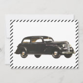 Niet oud maar Classic 1939 Auto Mannen Kaart (Achterkant)