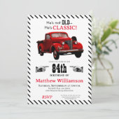 Niet oud maar Classic 1939 Truck Mannen Kaart (Staand voorkant)