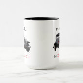 Niet oud, maar klassieke woekerwagen mok (Midden)