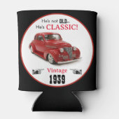 Niet oud maar Red Classic 1939 Coupe  Jaar Blikjeskoeler (Achterkant)