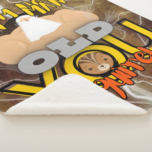 Niet oud sherpa deken (3/4)