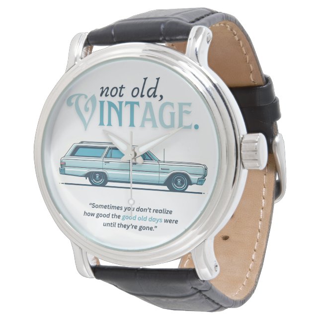 Niet oud,  (Stationwagons) Horloge (Gekanteld)