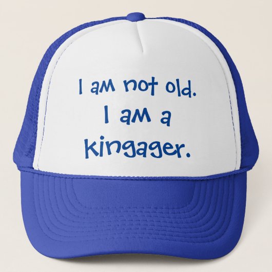 Niet Oude Kingager Trucker Pet (Voorkant)