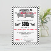 Niet-oude, maar klassieke, schimmelpartij kaart (Staand voorkant)