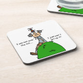 Niet over de Humor van de Heuvel Bier Onderzetter (Linkerzijde)