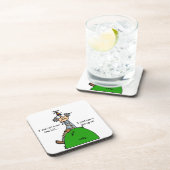 Niet over de Humor van de Heuvel Bier Onderzetter (Rechterzijde)