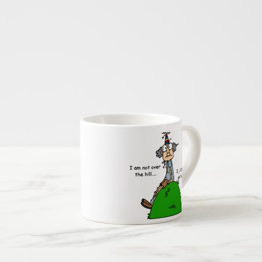 Niet over de Humor van de Heuvel Espresso Kop (Voorkant rechts)