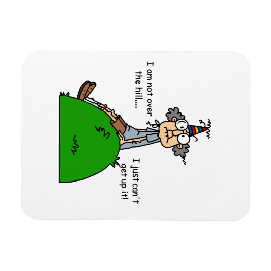 Niet over de Humor van de Heuvel Magneet (Horizontaal)