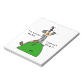 Niet over de Humor van de Heuvel Notitieblok (Linkerzijde)