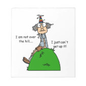 Niet over de Humor van de Heuvel Notitieblok (Voorkant)