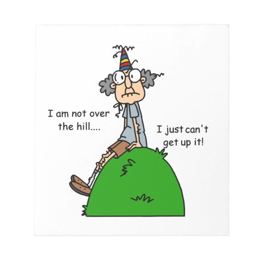 Niet over de Humor van de Heuvel Notitieblok (Voorkant)